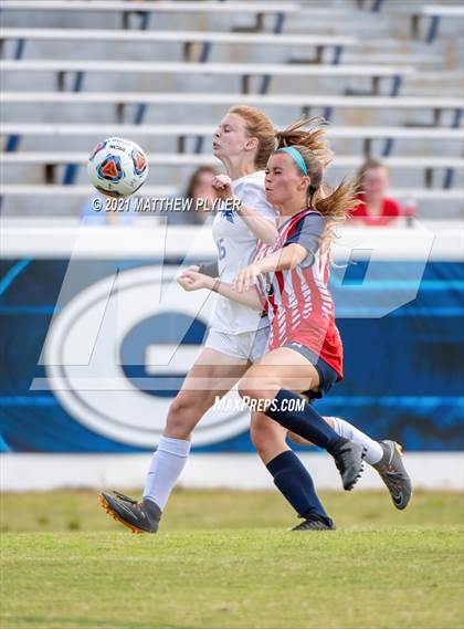 Thumbnail 2 in Franklin Academy vs. Community School of Davidson (1 of 2 - NCHSAA 1A Final - the Game) photogallery.