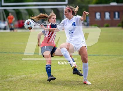 Thumbnail 2 in Franklin Academy vs. Community School of Davidson (1 of 2 - NCHSAA 1A Final - the Game) photogallery.