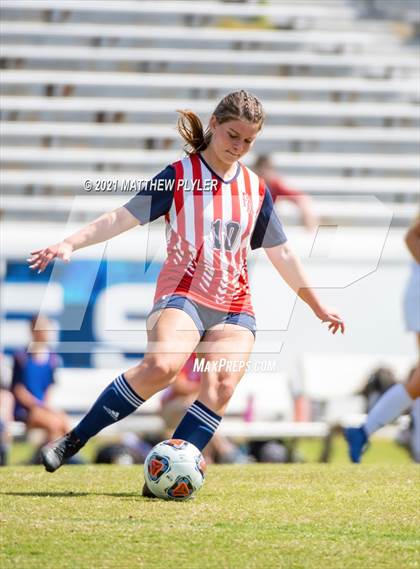 Thumbnail 3 in Franklin Academy vs. Community School of Davidson (1 of 2 - NCHSAA 1A Final - the Game) photogallery.