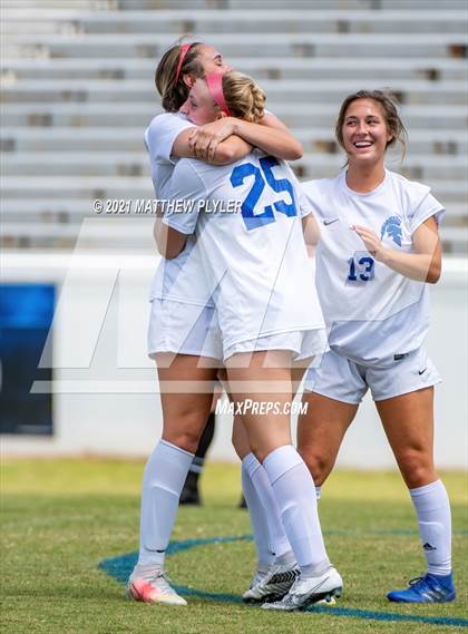 Thumbnail 2 in Franklin Academy vs. Community School of Davidson (1 of 2 - NCHSAA 1A Final - the Game) photogallery.
