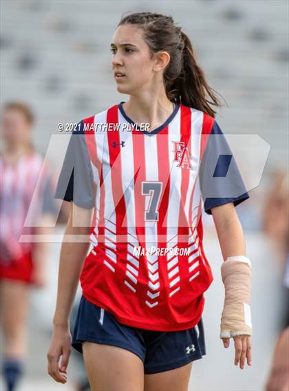 Thumbnail 3 in Franklin Academy vs. Community School of Davidson (1 of 2 - NCHSAA 1A Final - the Game) photogallery.