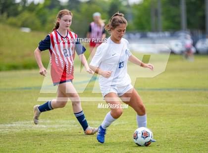 Thumbnail 1 in Franklin Academy vs. Community School of Davidson (1 of 2 - NCHSAA 1A Final - the Game) photogallery.