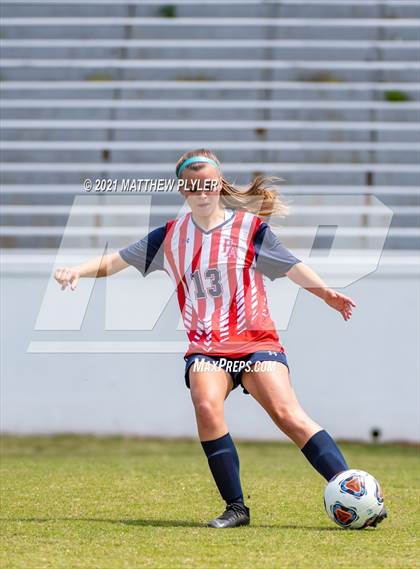 Thumbnail 2 in Franklin Academy vs. Community School of Davidson (1 of 2 - NCHSAA 1A Final - the Game) photogallery.