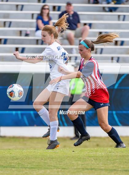 Thumbnail 3 in Franklin Academy vs. Community School of Davidson (1 of 2 - NCHSAA 1A Final - the Game) photogallery.