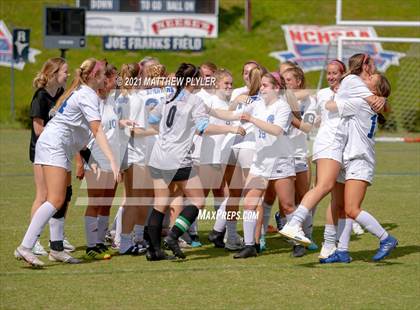 Thumbnail 1 in Franklin Academy vs. Community School of Davidson (1 of 2 - NCHSAA 1A Final - the Game) photogallery.