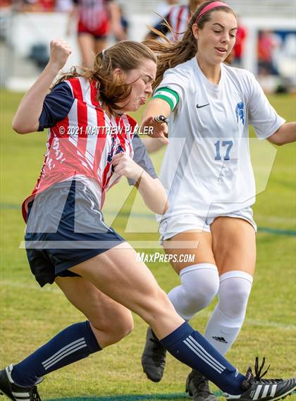 Thumbnail 1 in Franklin Academy vs. Community School of Davidson (1 of 2 - NCHSAA 1A Final - the Game) photogallery.