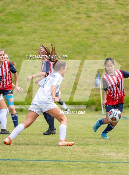 Thumbnail 1 in Franklin Academy vs. Community School of Davidson (1 of 2 - NCHSAA 1A Final - the Game) photogallery.