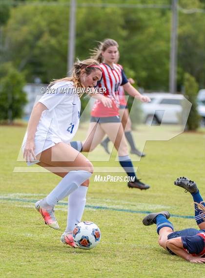 Thumbnail 1 in Franklin Academy vs. Community School of Davidson (1 of 2 - NCHSAA 1A Final - the Game) photogallery.