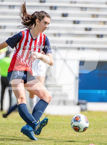 Thumbnail 2 in Franklin Academy vs. Community School of Davidson (1 of 2 - NCHSAA 1A Final - the Game) photogallery.