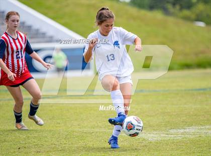 Thumbnail 1 in Franklin Academy vs. Community School of Davidson (1 of 2 - NCHSAA 1A Final - the Game) photogallery.