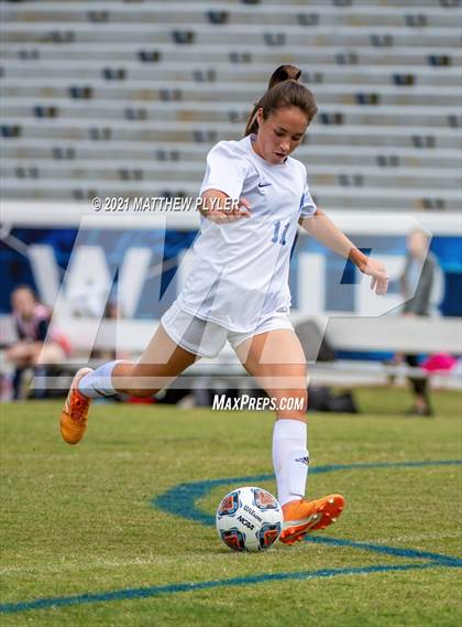 Thumbnail 1 in Franklin Academy vs. Community School of Davidson (1 of 2 - NCHSAA 1A Final - the Game) photogallery.