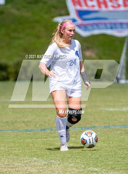 Thumbnail 1 in Franklin Academy vs. Community School of Davidson (1 of 2 - NCHSAA 1A Final - the Game) photogallery.