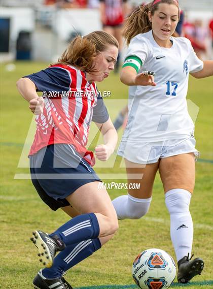 Thumbnail 3 in Franklin Academy vs. Community School of Davidson (1 of 2 - NCHSAA 1A Final - the Game) photogallery.