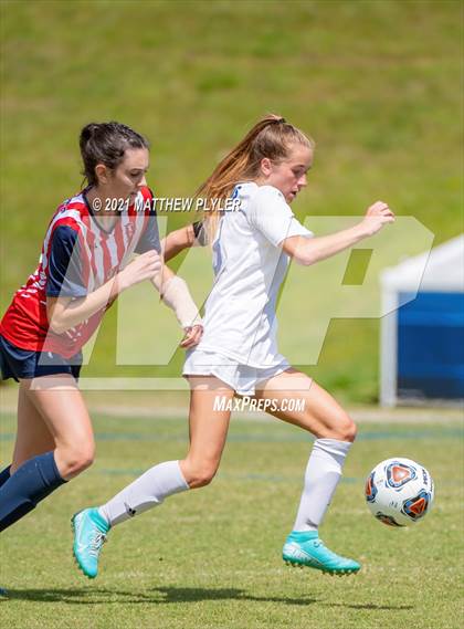 Thumbnail 2 in Franklin Academy vs. Community School of Davidson (1 of 2 - NCHSAA 1A Final - the Game) photogallery.