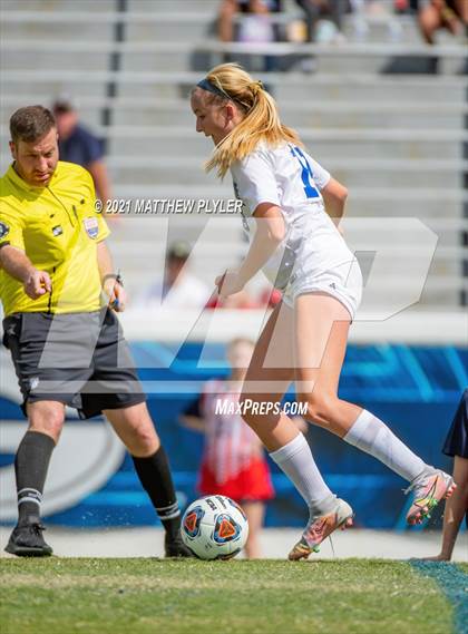 Thumbnail 3 in Franklin Academy vs. Community School of Davidson (1 of 2 - NCHSAA 1A Final - the Game) photogallery.