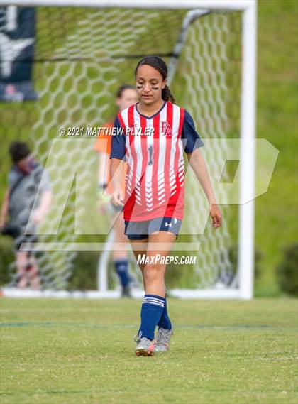 Thumbnail 1 in Franklin Academy vs. Community School of Davidson (1 of 2 - NCHSAA 1A Final - the Game) photogallery.