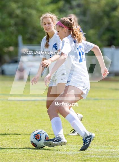 Thumbnail 1 in Franklin Academy vs. Community School of Davidson (1 of 2 - NCHSAA 1A Final - the Game) photogallery.