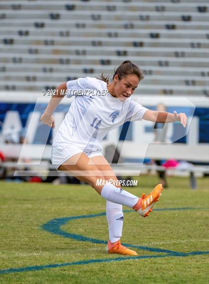 Thumbnail 1 in Franklin Academy vs. Community School of Davidson (1 of 2 - NCHSAA 1A Final - the Game) photogallery.
