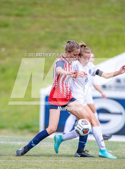 Thumbnail 3 in Franklin Academy vs. Community School of Davidson (1 of 2 - NCHSAA 1A Final - the Game) photogallery.