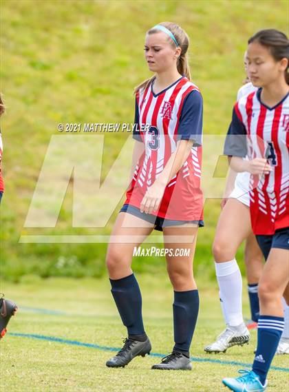 Thumbnail 1 in Franklin Academy vs. Community School of Davidson (1 of 2 - NCHSAA 1A Final - the Game) photogallery.
