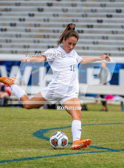 Thumbnail 2 in Franklin Academy vs. Community School of Davidson (1 of 2 - NCHSAA 1A Final - the Game) photogallery.