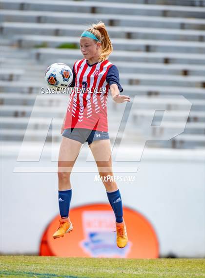 Thumbnail 2 in Franklin Academy vs. Community School of Davidson (1 of 2 - NCHSAA 1A Final - the Game) photogallery.