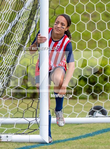 Thumbnail 1 in Franklin Academy vs. Community School of Davidson (1 of 2 - NCHSAA 1A Final - the Game) photogallery.