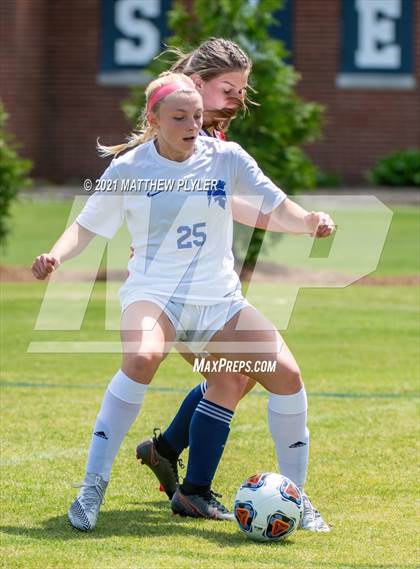 Thumbnail 1 in Franklin Academy vs. Community School of Davidson (1 of 2 - NCHSAA 1A Final - the Game) photogallery.