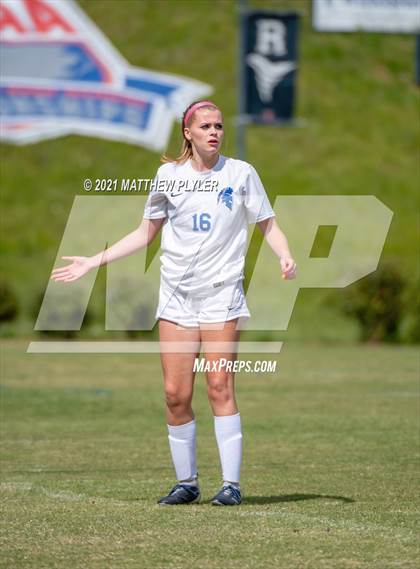 Thumbnail 1 in Franklin Academy vs. Community School of Davidson (1 of 2 - NCHSAA 1A Final - the Game) photogallery.