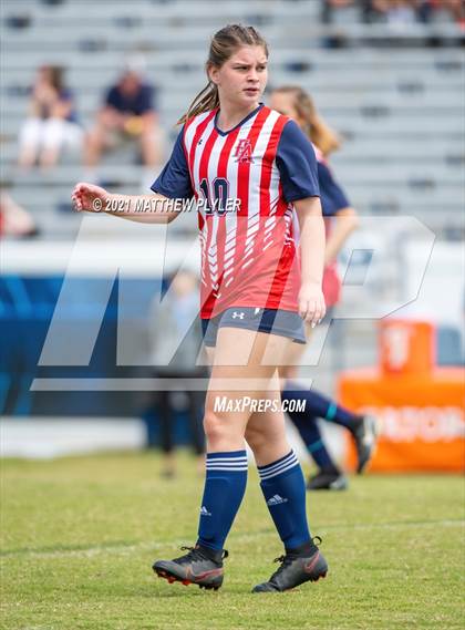 Thumbnail 1 in Franklin Academy vs. Community School of Davidson (1 of 2 - NCHSAA 1A Final - the Game) photogallery.