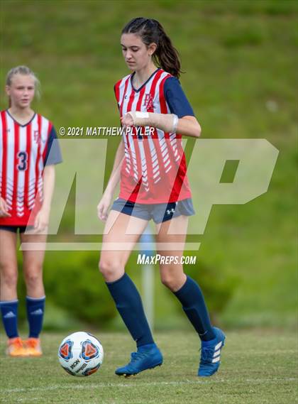 Thumbnail 3 in Franklin Academy vs. Community School of Davidson (1 of 2 - NCHSAA 1A Final - the Game) photogallery.