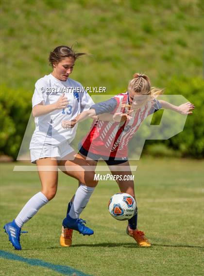 Thumbnail 3 in Franklin Academy vs. Community School of Davidson (1 of 2 - NCHSAA 1A Final - the Game) photogallery.