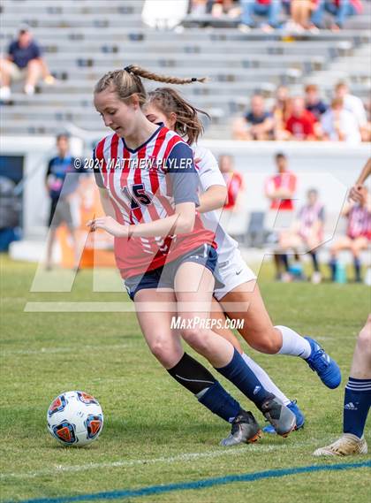 Thumbnail 1 in Franklin Academy vs. Community School of Davidson (1 of 2 - NCHSAA 1A Final - the Game) photogallery.