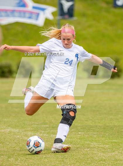 Thumbnail 2 in Franklin Academy vs. Community School of Davidson (1 of 2 - NCHSAA 1A Final - the Game) photogallery.