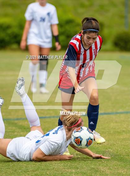 Thumbnail 1 in Franklin Academy vs. Community School of Davidson (1 of 2 - NCHSAA 1A Final - the Game) photogallery.