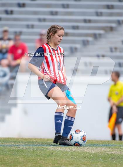 Thumbnail 2 in Franklin Academy vs. Community School of Davidson (1 of 2 - NCHSAA 1A Final - the Game) photogallery.
