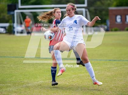 Thumbnail 1 in Franklin Academy vs. Community School of Davidson (1 of 2 - NCHSAA 1A Final - the Game) photogallery.