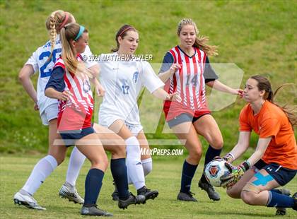 Thumbnail 1 in Franklin Academy vs. Community School of Davidson (1 of 2 - NCHSAA 1A Final - the Game) photogallery.