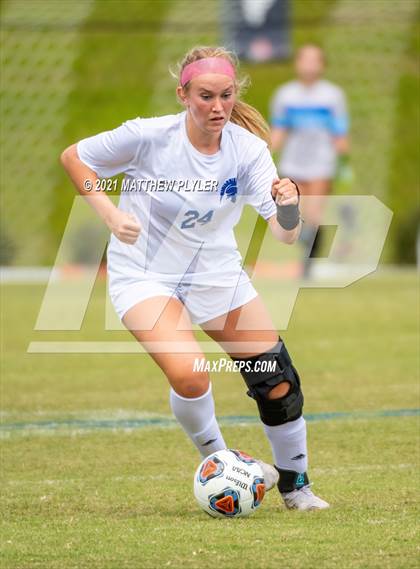 Thumbnail 2 in Franklin Academy vs. Community School of Davidson (1 of 2 - NCHSAA 1A Final - the Game) photogallery.