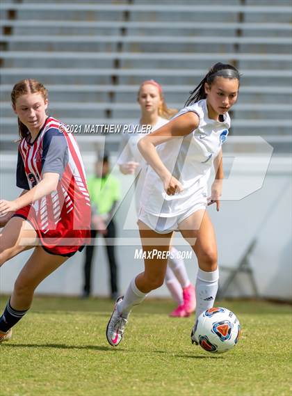 Thumbnail 3 in Franklin Academy vs. Community School of Davidson (1 of 2 - NCHSAA 1A Final - the Game) photogallery.