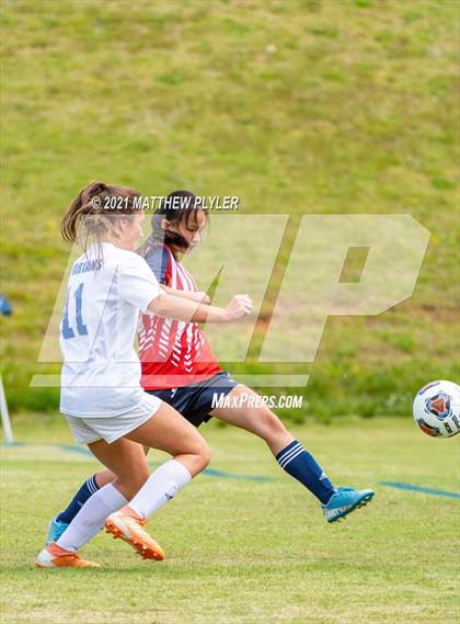 Thumbnail 2 in Franklin Academy vs. Community School of Davidson (1 of 2 - NCHSAA 1A Final - the Game) photogallery.
