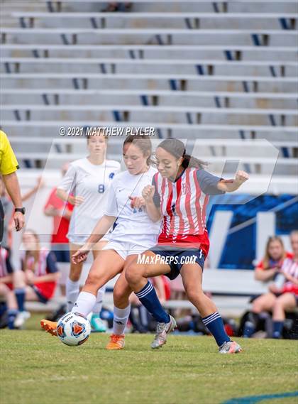 Thumbnail 1 in Franklin Academy vs. Community School of Davidson (1 of 2 - NCHSAA 1A Final - the Game) photogallery.
