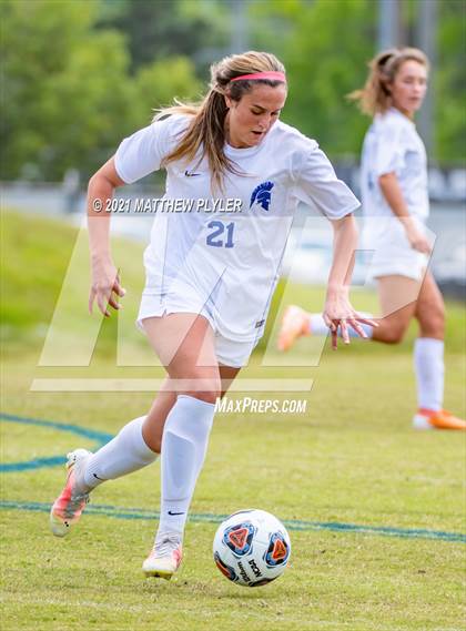 Thumbnail 1 in Franklin Academy vs. Community School of Davidson (1 of 2 - NCHSAA 1A Final - the Game) photogallery.