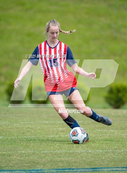 Thumbnail 1 in Franklin Academy vs. Community School of Davidson (1 of 2 - NCHSAA 1A Final - the Game) photogallery.