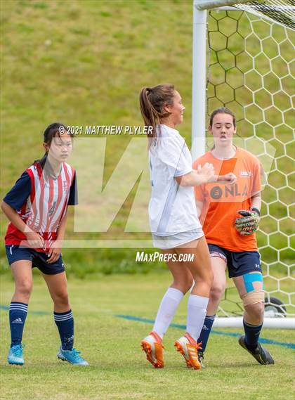 Thumbnail 1 in Franklin Academy vs. Community School of Davidson (1 of 2 - NCHSAA 1A Final - the Game) photogallery.