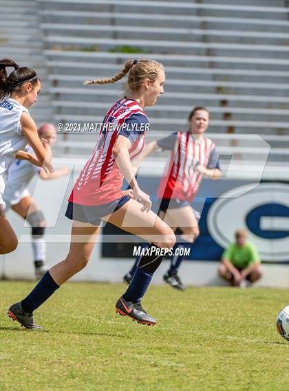 Thumbnail 3 in Franklin Academy vs. Community School of Davidson (1 of 2 - NCHSAA 1A Final - the Game) photogallery.