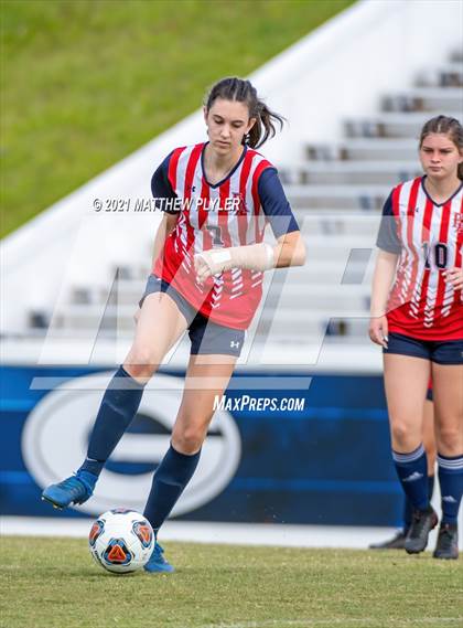 Thumbnail 3 in Franklin Academy vs. Community School of Davidson (1 of 2 - NCHSAA 1A Final - the Game) photogallery.