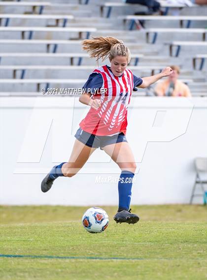 Thumbnail 2 in Franklin Academy vs. Community School of Davidson (1 of 2 - NCHSAA 1A Final - the Game) photogallery.