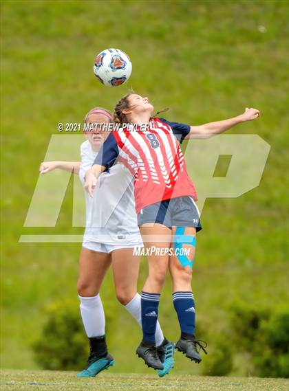 Thumbnail 1 in Franklin Academy vs. Community School of Davidson (1 of 2 - NCHSAA 1A Final - the Game) photogallery.