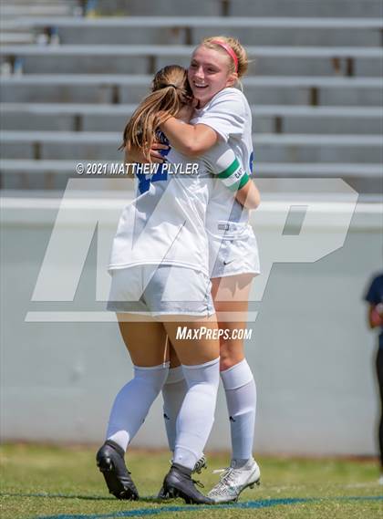 Thumbnail 3 in Franklin Academy vs. Community School of Davidson (1 of 2 - NCHSAA 1A Final - the Game) photogallery.